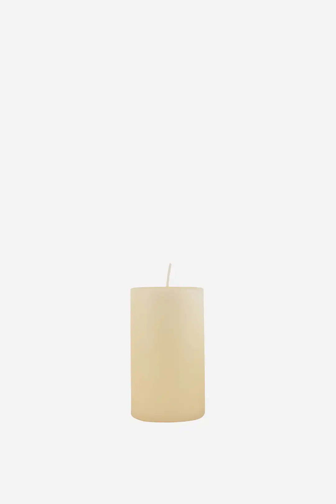 Pillar Candle Cream  6x10cm