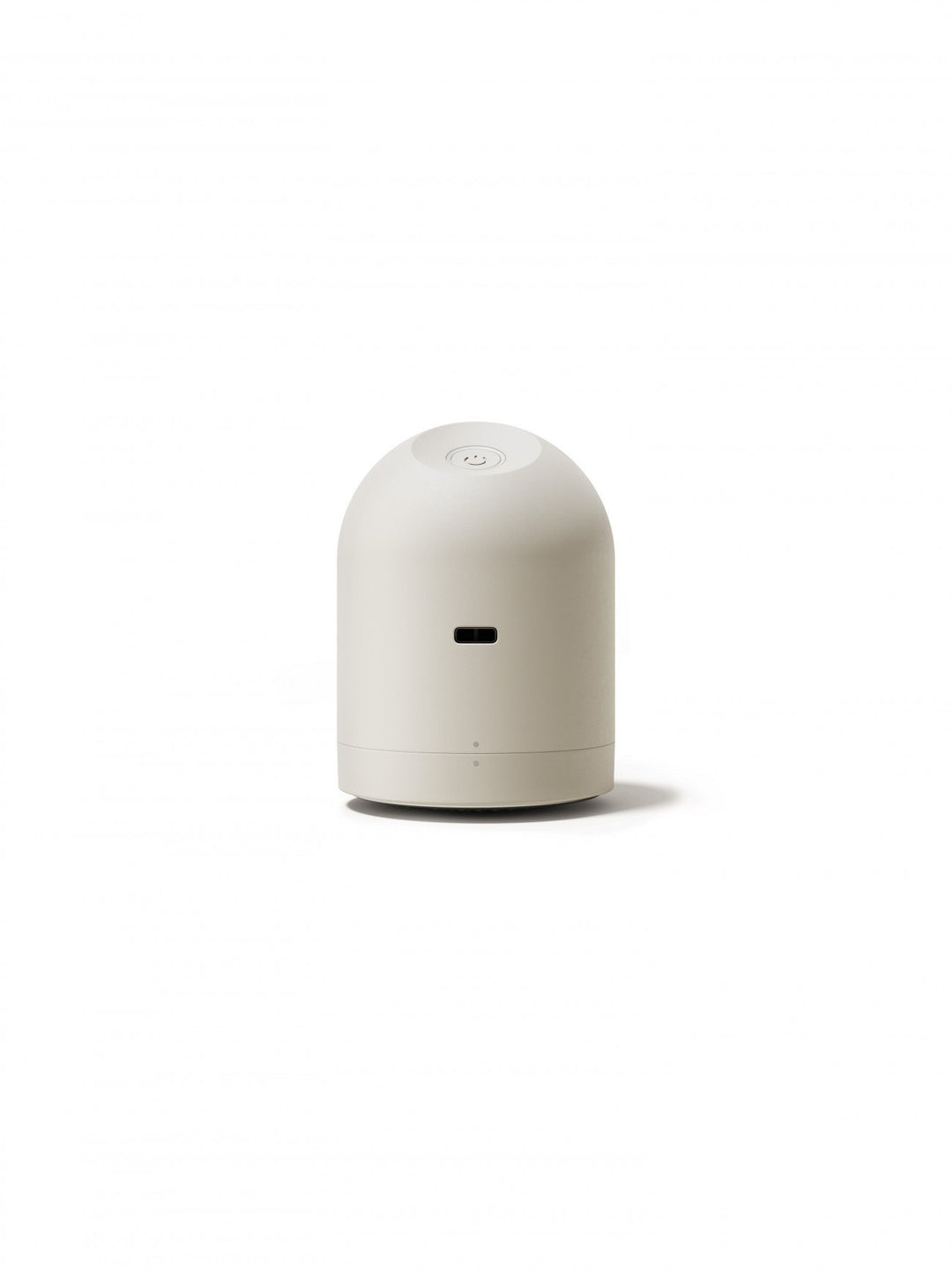 White cylindrical fabric shaver on a white background