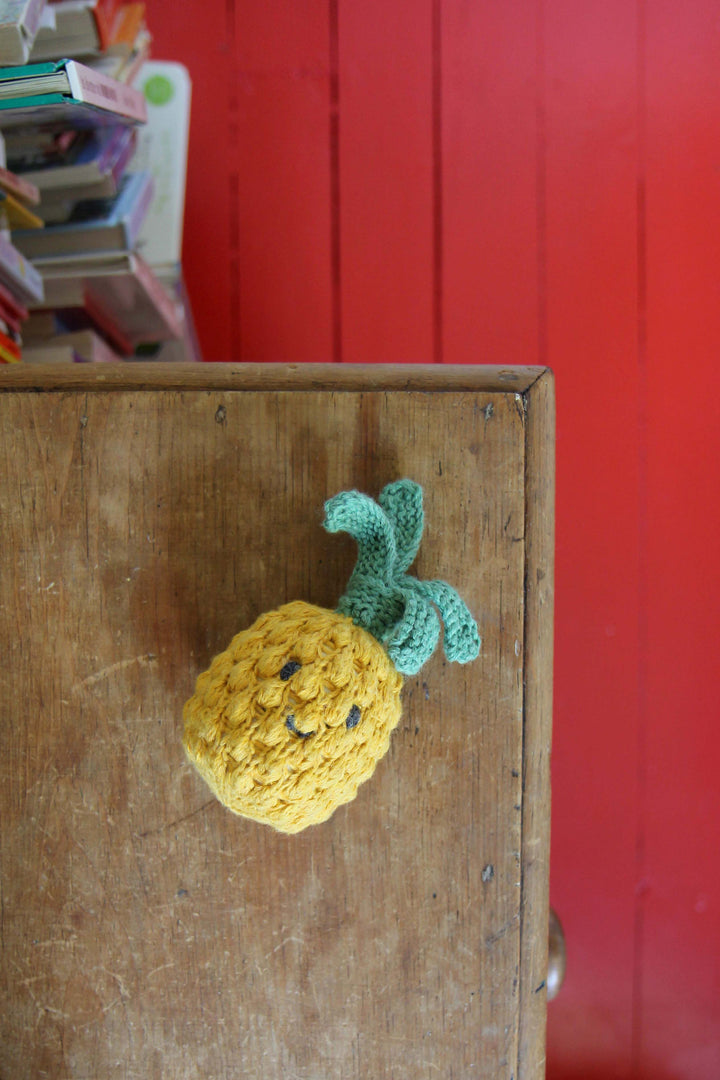 Pineapple Baby Rattle