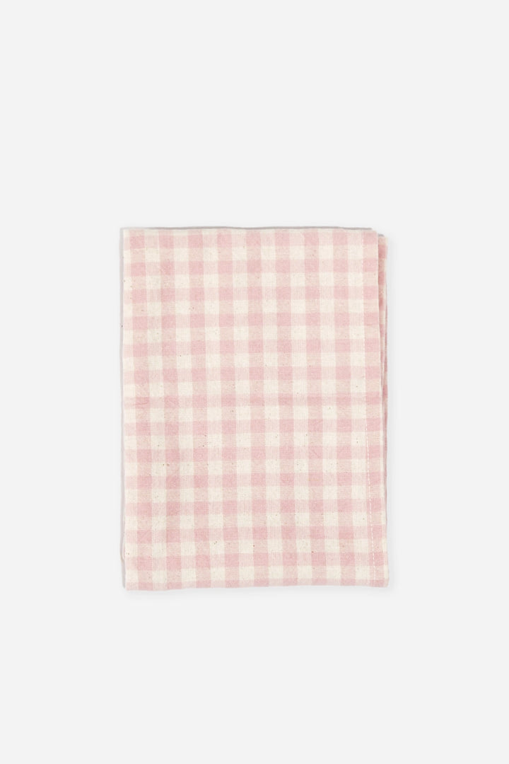 Viggo T-Towel Gingham / Light Pink