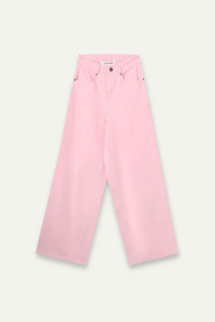 Pink Wide Leg Trousers 11043