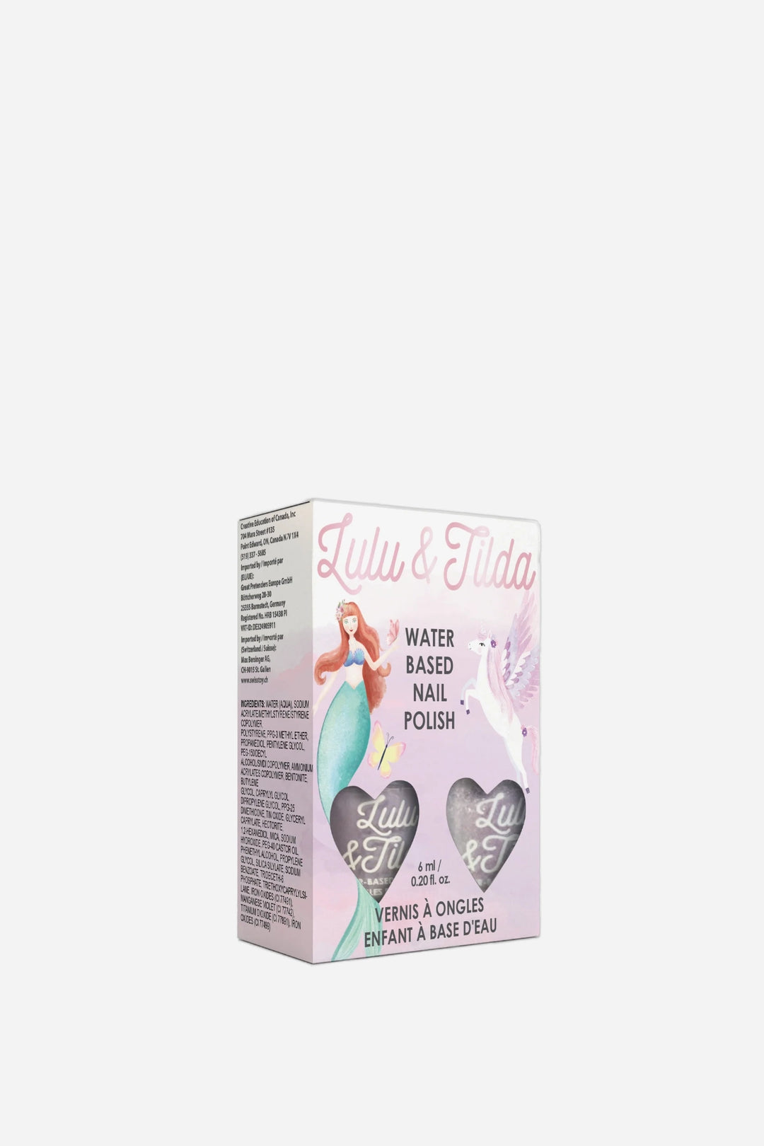 Pyjama Party Set (2 pcs) Washable Nail Polish