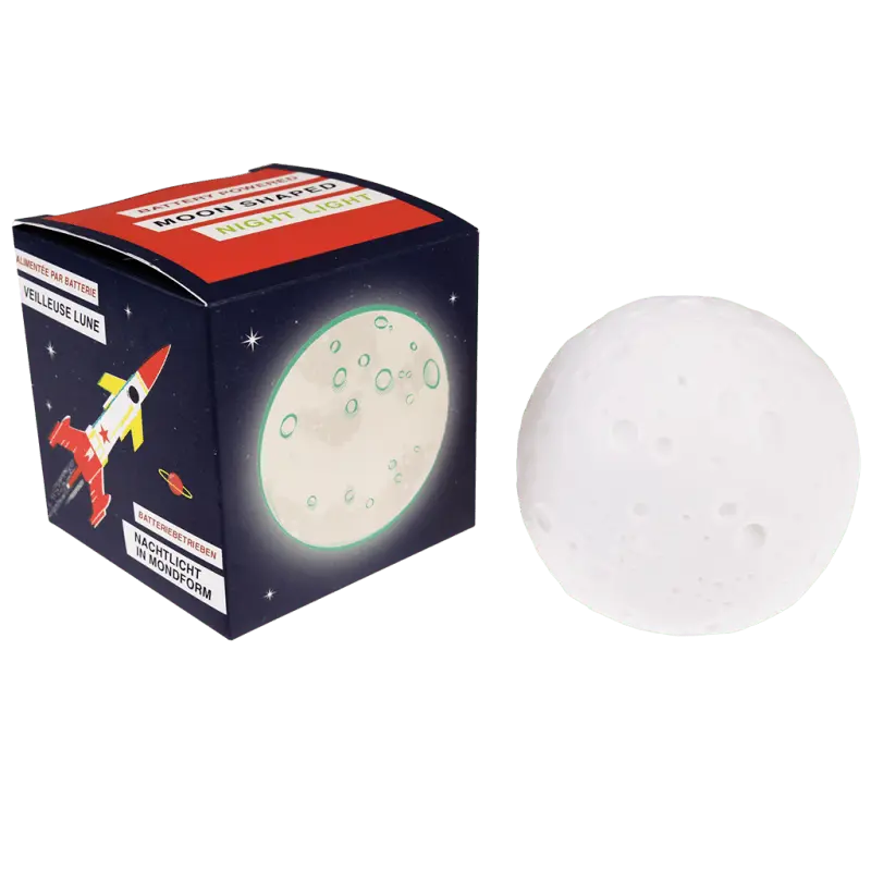 Space Age Moon Night Light