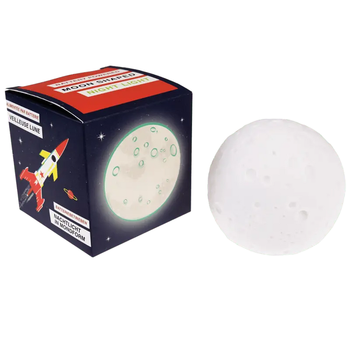 Space Age Moon Night Light