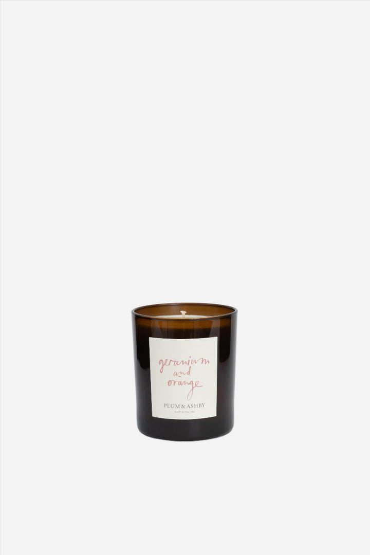 Geranium & Orange Candle