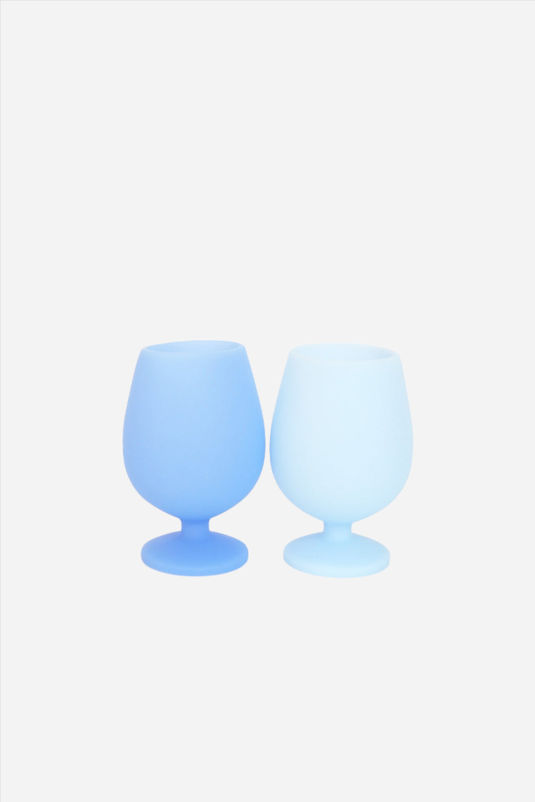 Silicone Wine Glass Set 2 / Sky & Kingfisher
