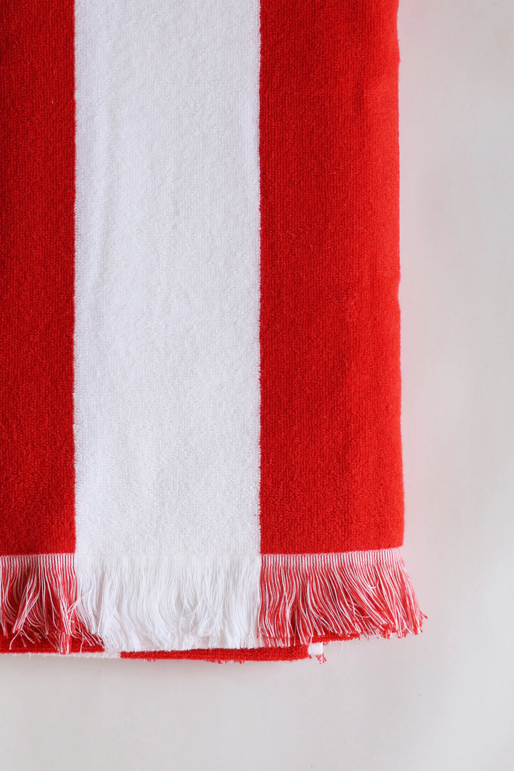 Porto Bath Towel Vermillon Cotton / 90x180 Cm