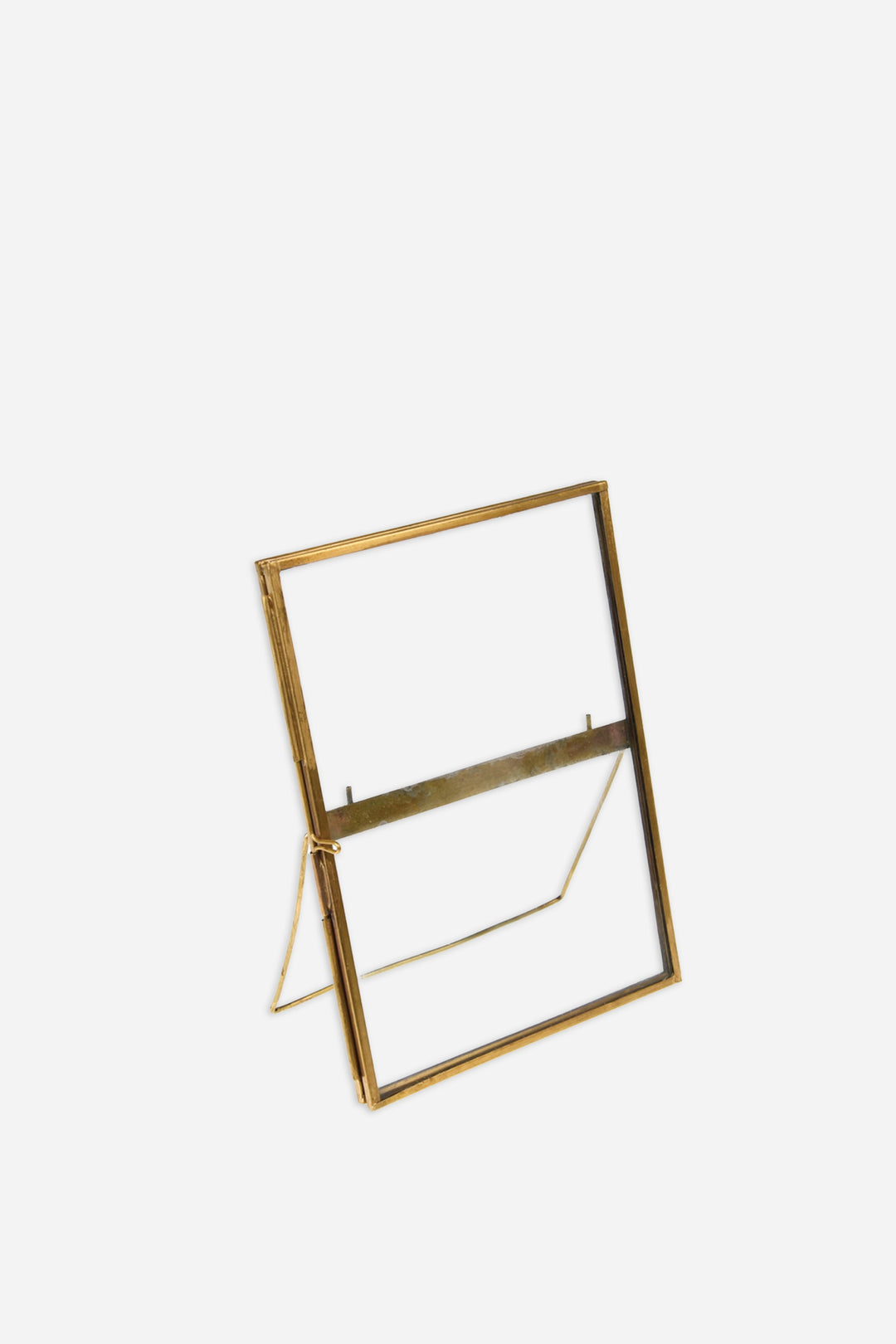 Standing Brass Frame 18 x 13cm - Domestic Science Home
