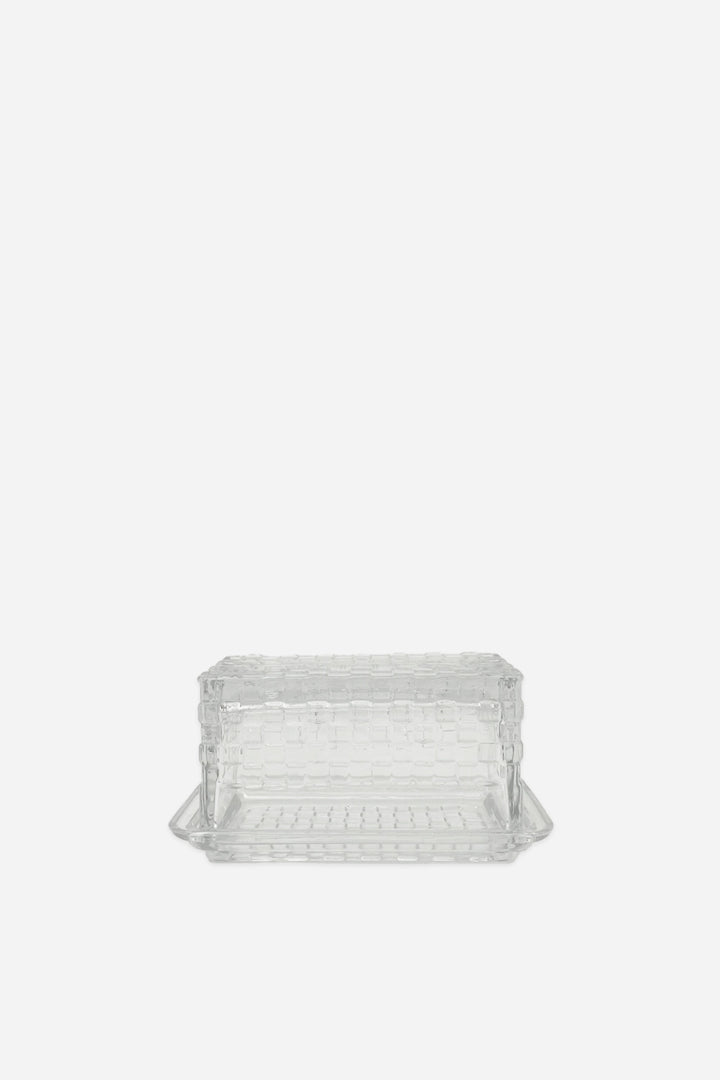 Damier Butter Dish