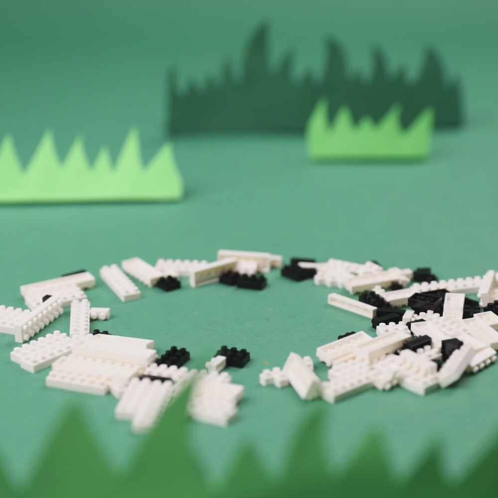 Build Your Own Animal Model Brick Kit / Panda