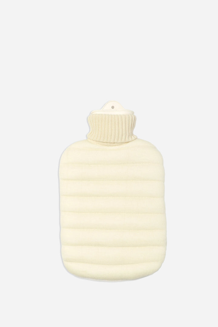 Puffy Hot Water Bottle / Ivory