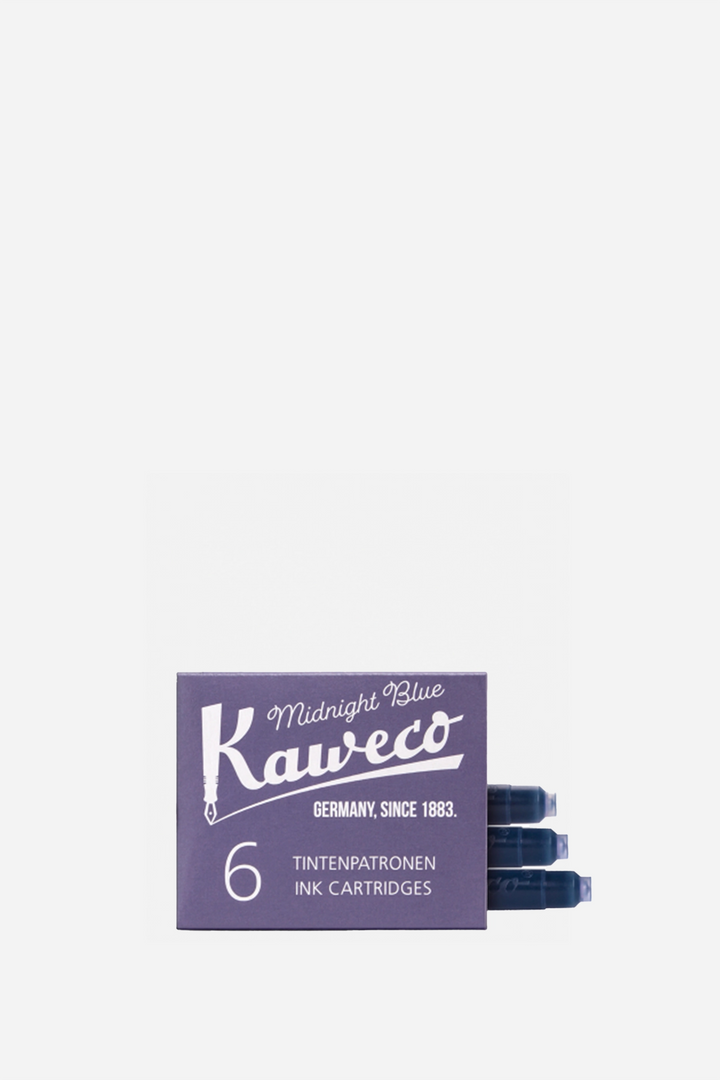 Kaweco Ink Cartridges Pk 6 / Midnight Blue