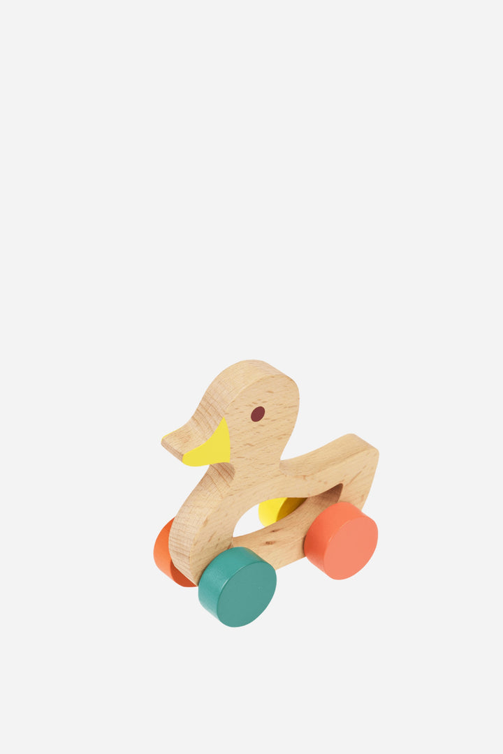 Wooden Push Along Toy / Duck