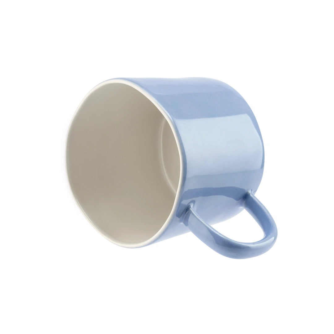 Quail Ceramic Coffee Cup / Lilac