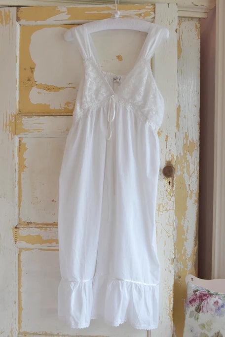 Rachael V Neck Strap Nightdress