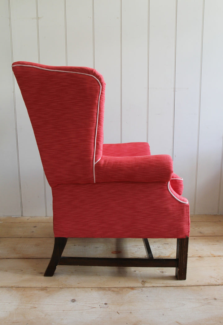 Armchair /  Red Wingback