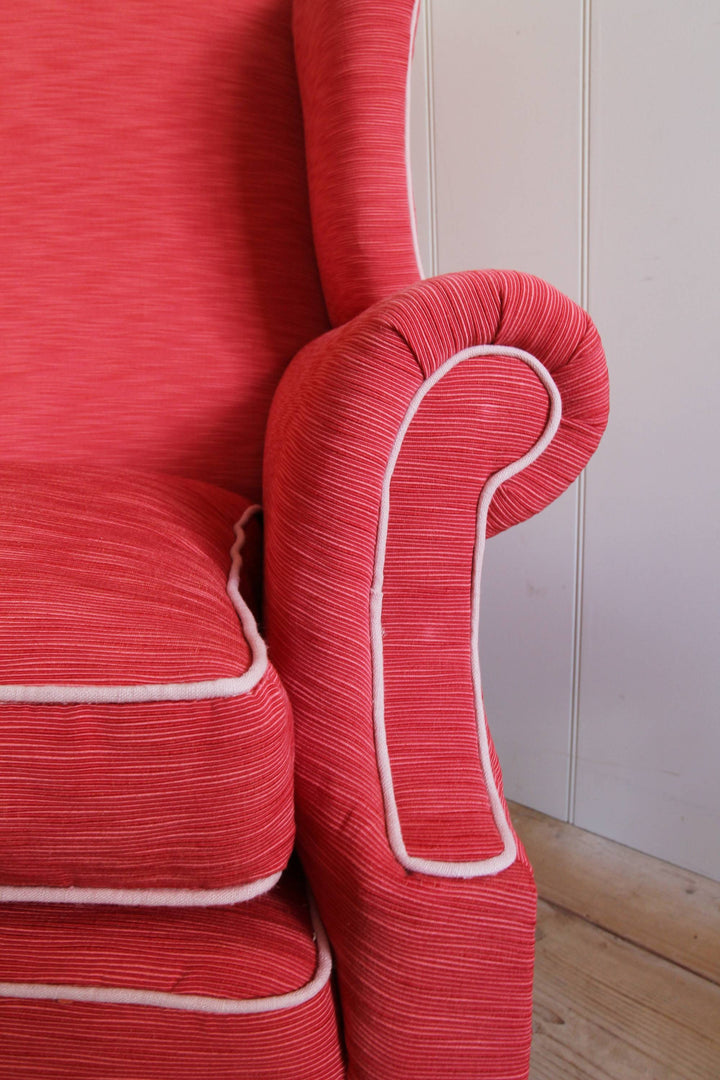 Armchair /  Red Wingback