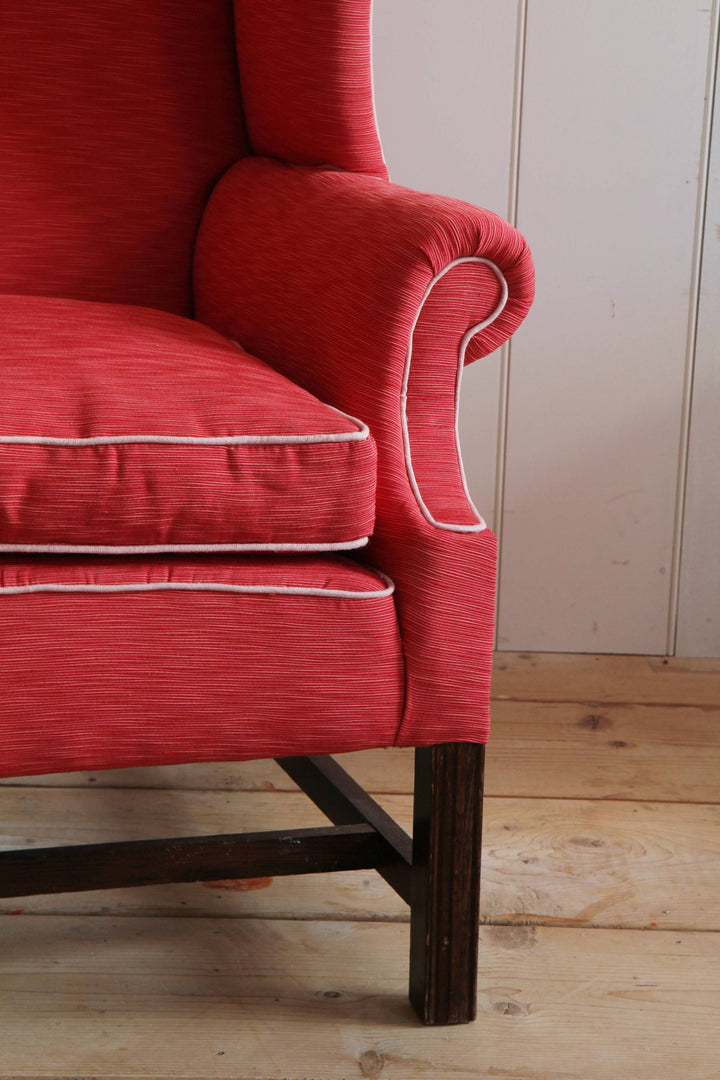 Armchair /  Red Wingback