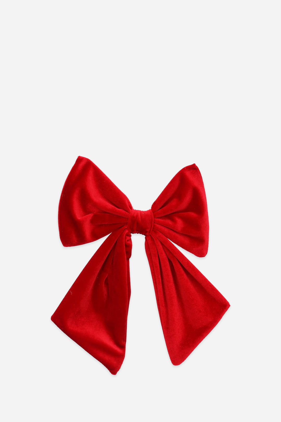 Red Velvet Wired Bow / 25cm