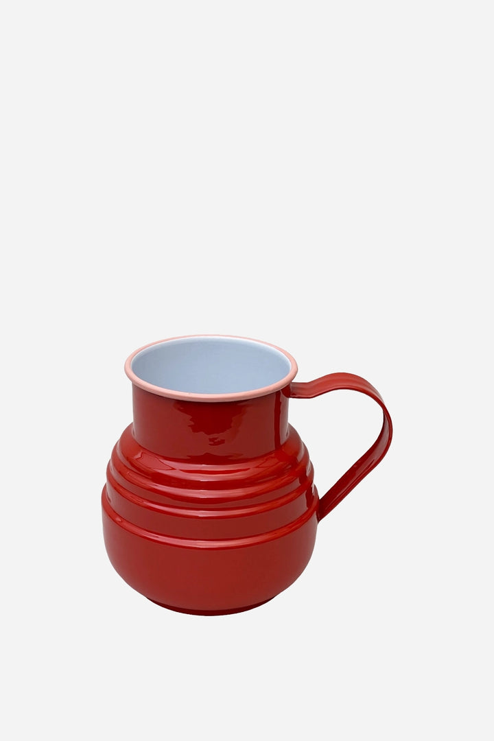 Enamel Pitcher / Red