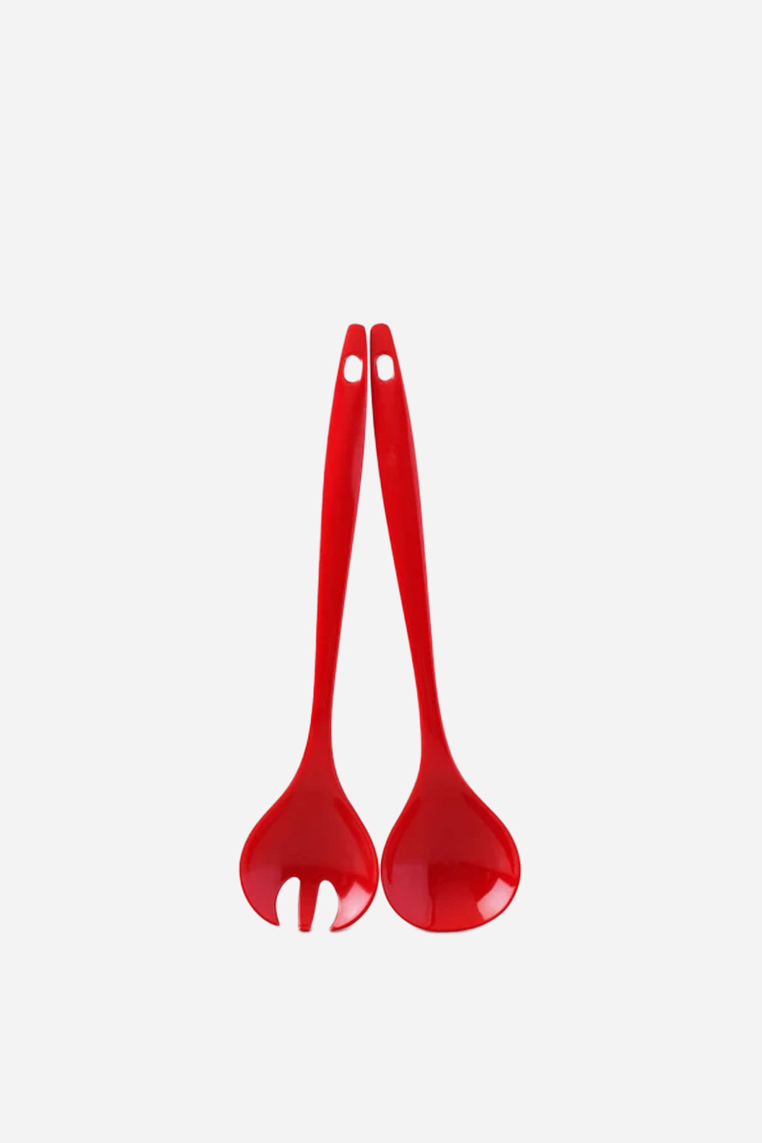 Salad Servers Set / Red