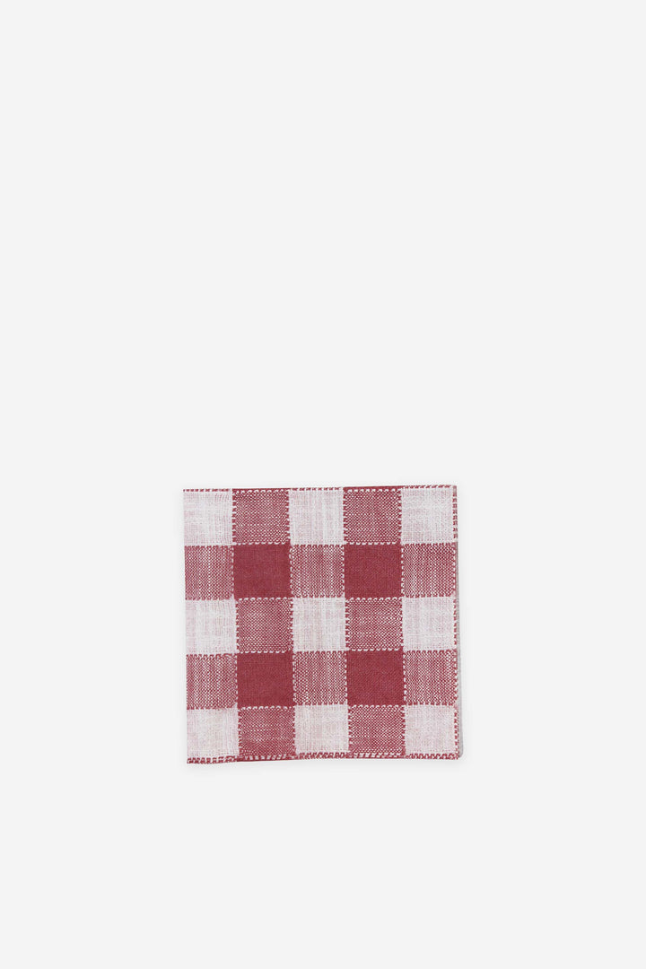 Paper Napkin Ida Square Red/White