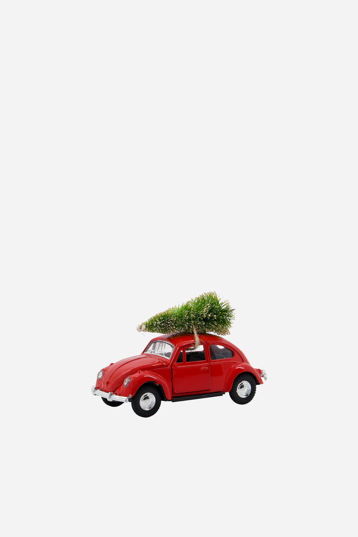Red Xmas CarDecoration
