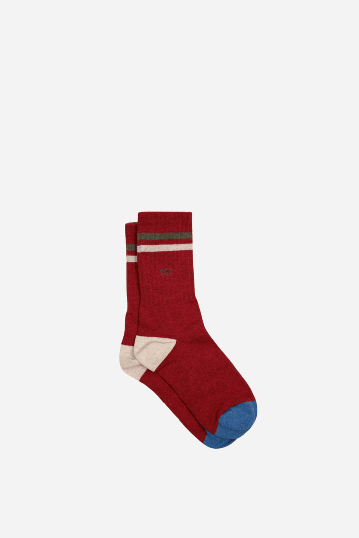 Bilybelt Retro Mens Socks / Red