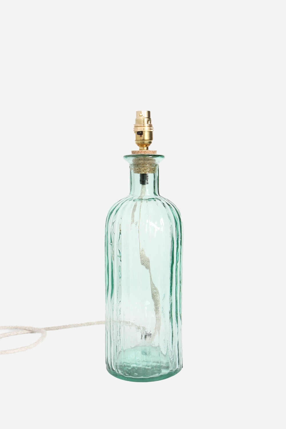 Ripple Bottle Lamp /Cream Flex / 41cm