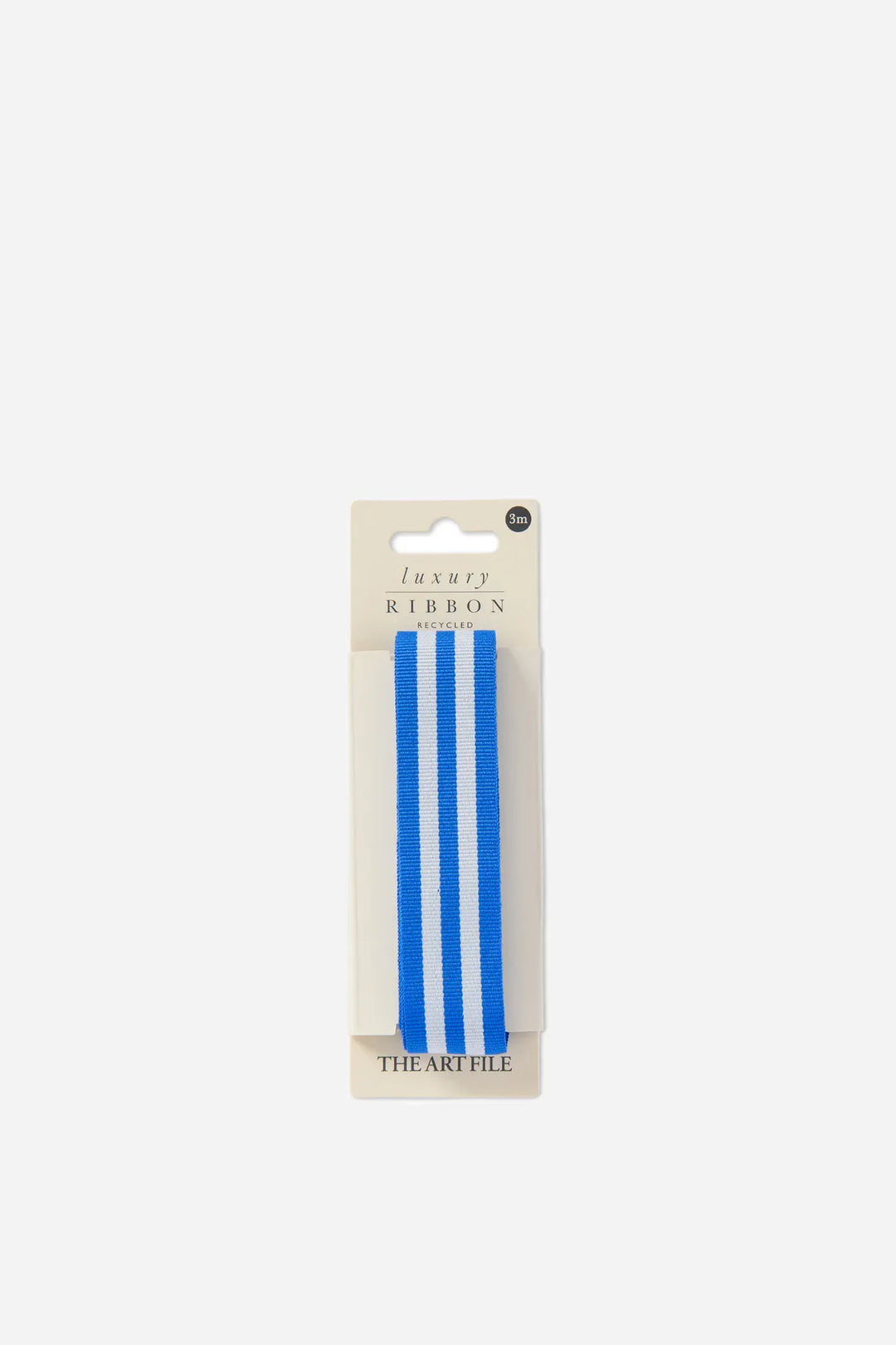 3M Luxury Ribbon Blueberry Stripe