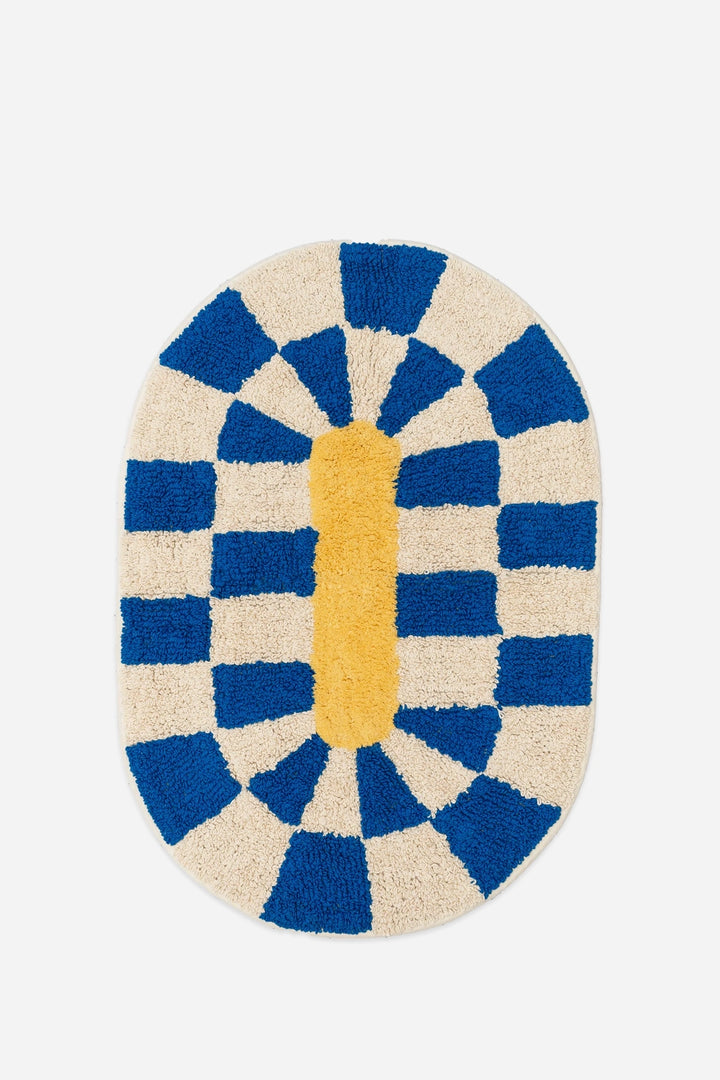 Rita Bathmat / Blue - Domestic Science Home