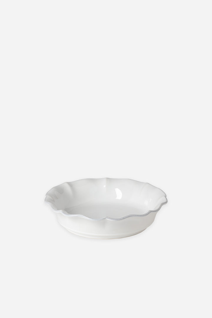Rosa White pasta bowl on a white background