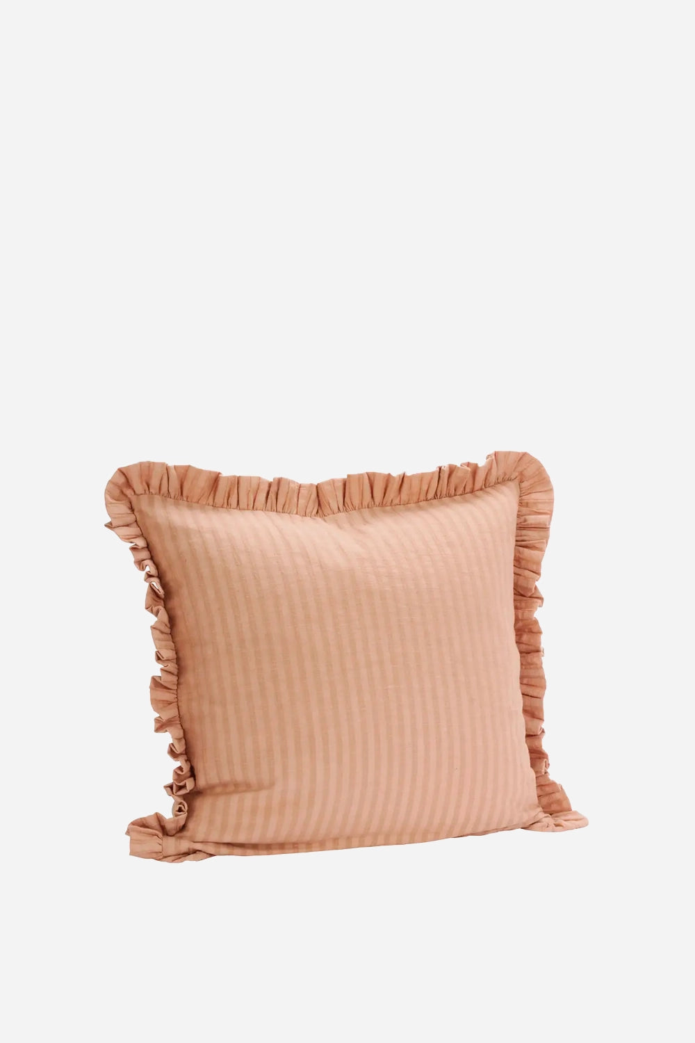 Ruffle Cushion Cover 50x50 Cm / Peach Pink