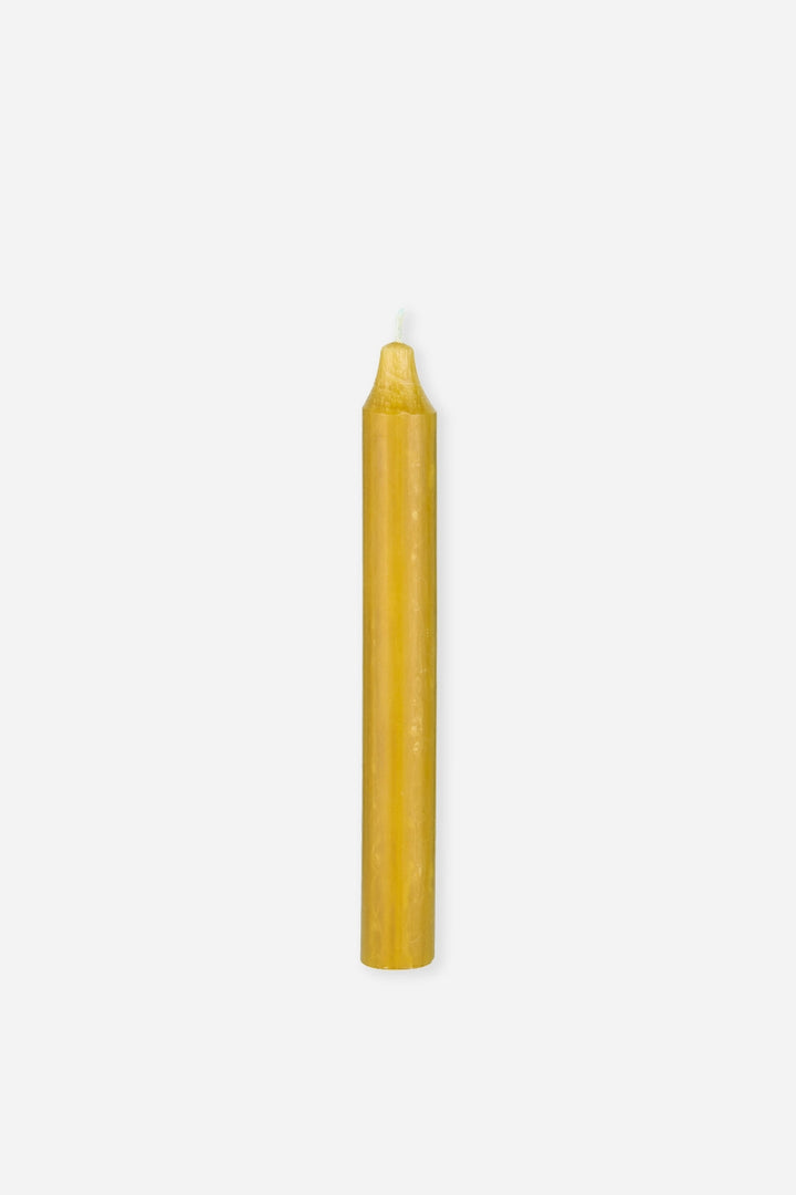 Dinner Candle Rustic 18cm. / Curry - Domestic Science Home