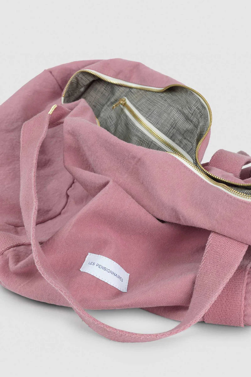 Organic Cotton Bowling Bag / Bois de Rose