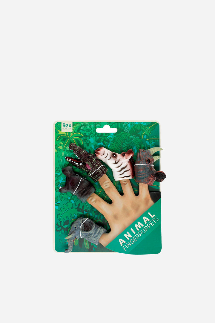 Animal Finger Puppets (set of 5) / Safari