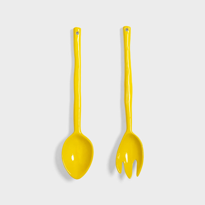 Boavista Salad Servers / Yellow