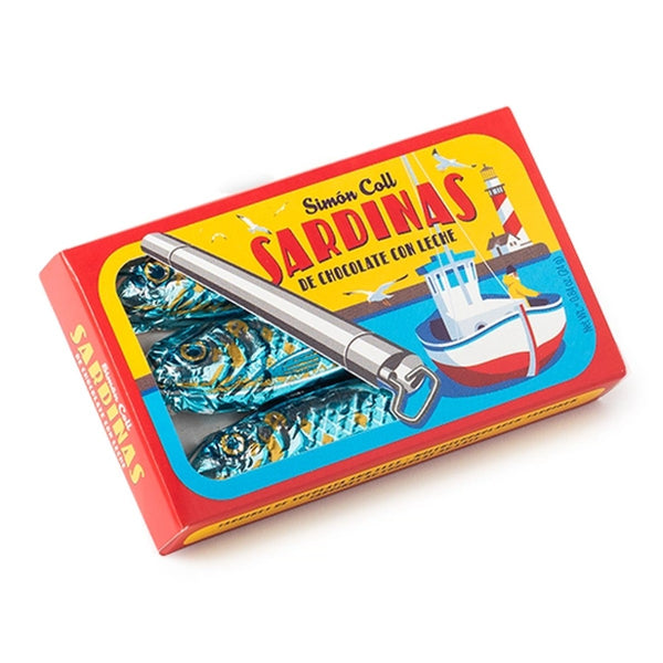 Chocolate Sardines in a Tin