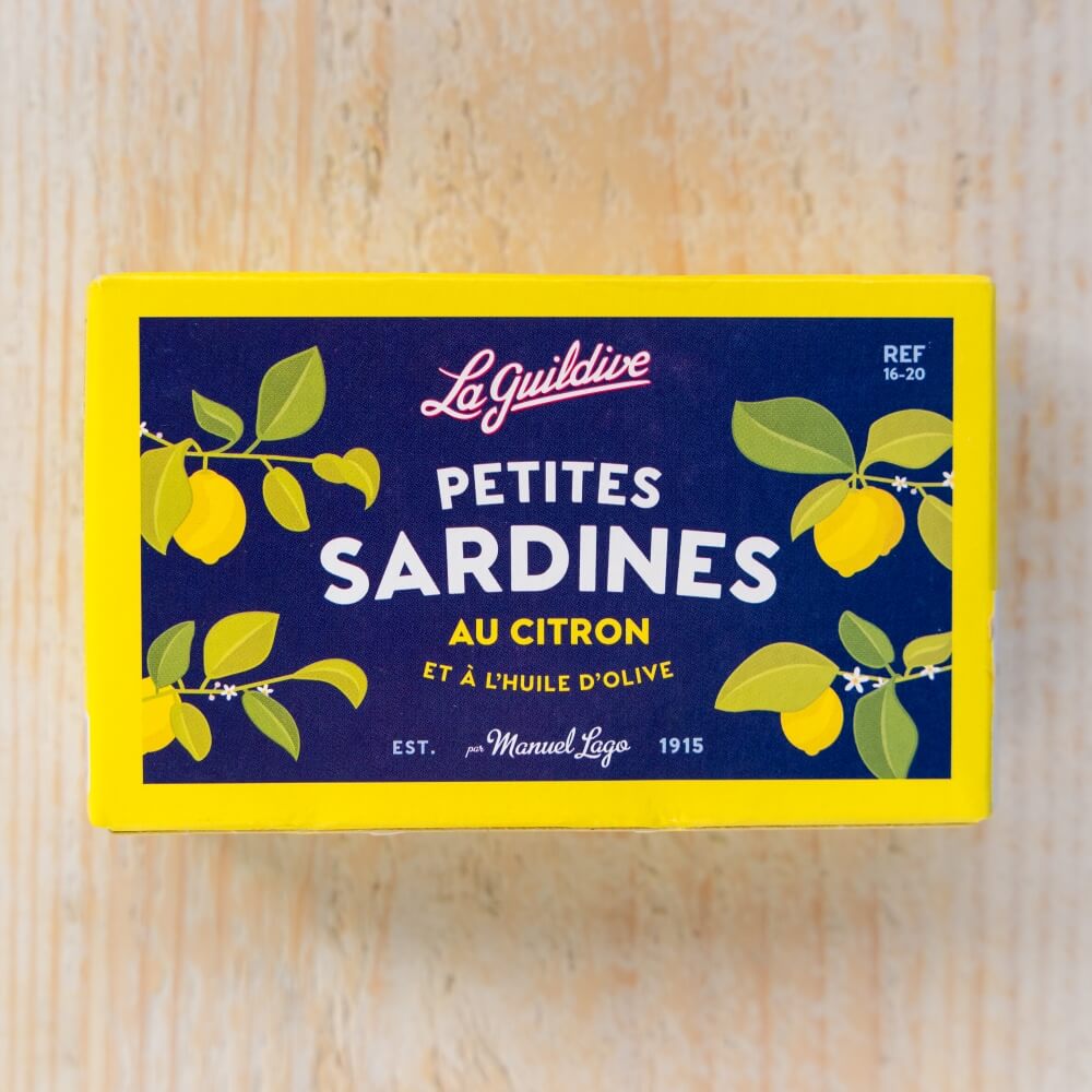 Petite Sardines in Lemon / 115g