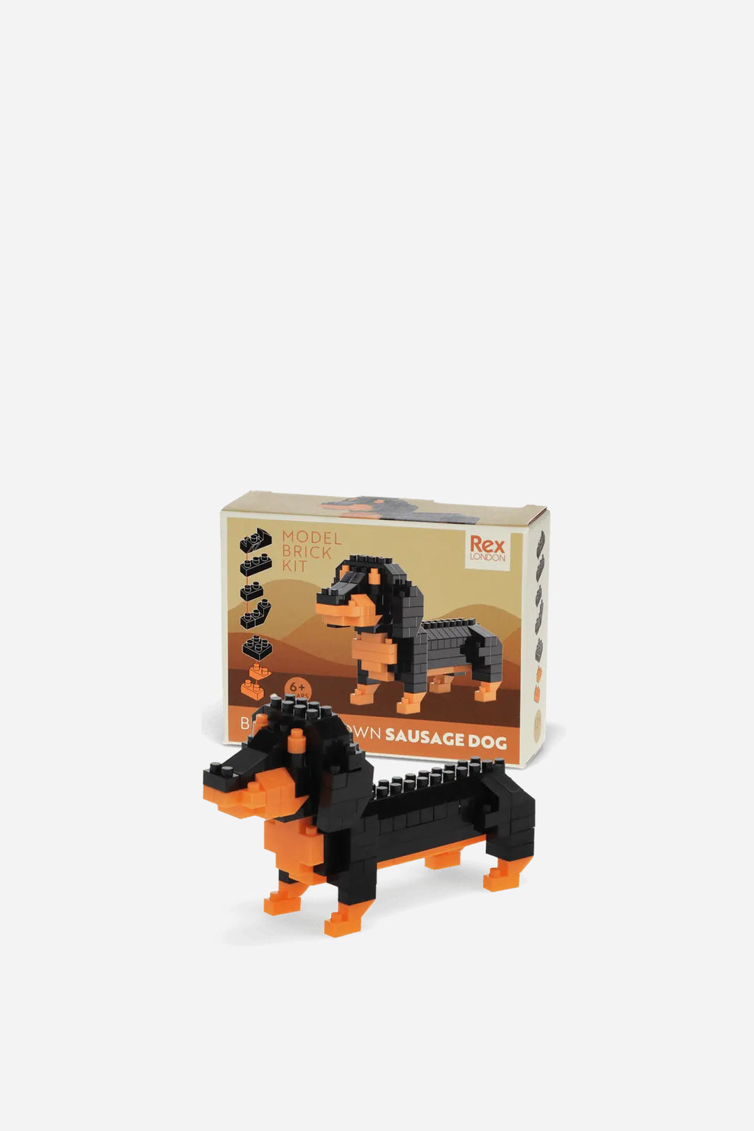 Build Your Own Dog Model Brick Kit / Sausage Dog