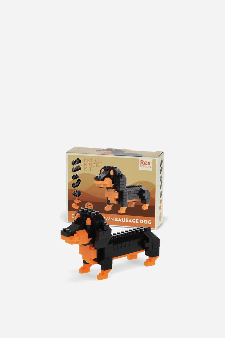 Build Your Own Dog Model Brick Kit / Sausage Dog