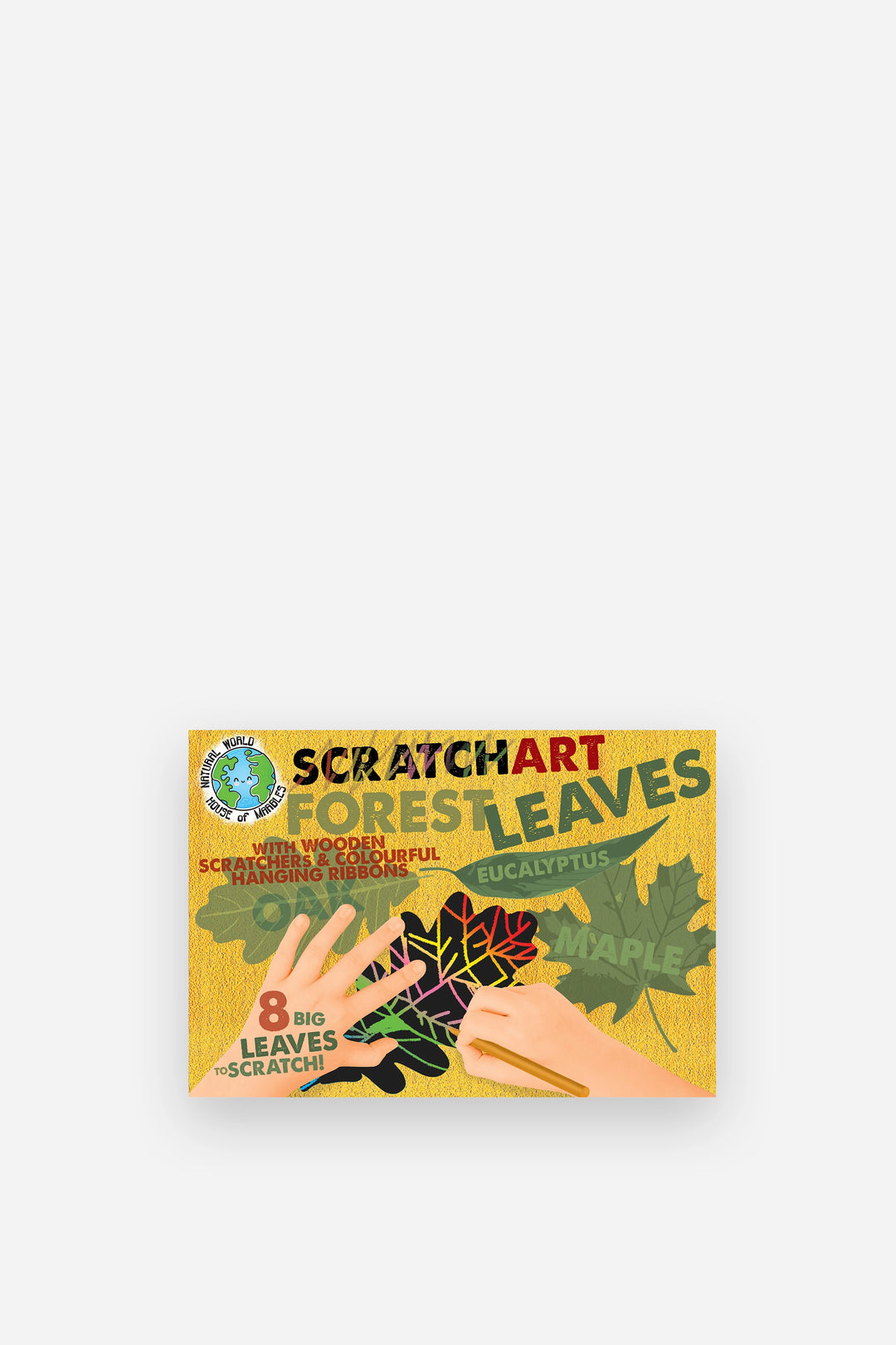 Scratch Art Set / Leaves