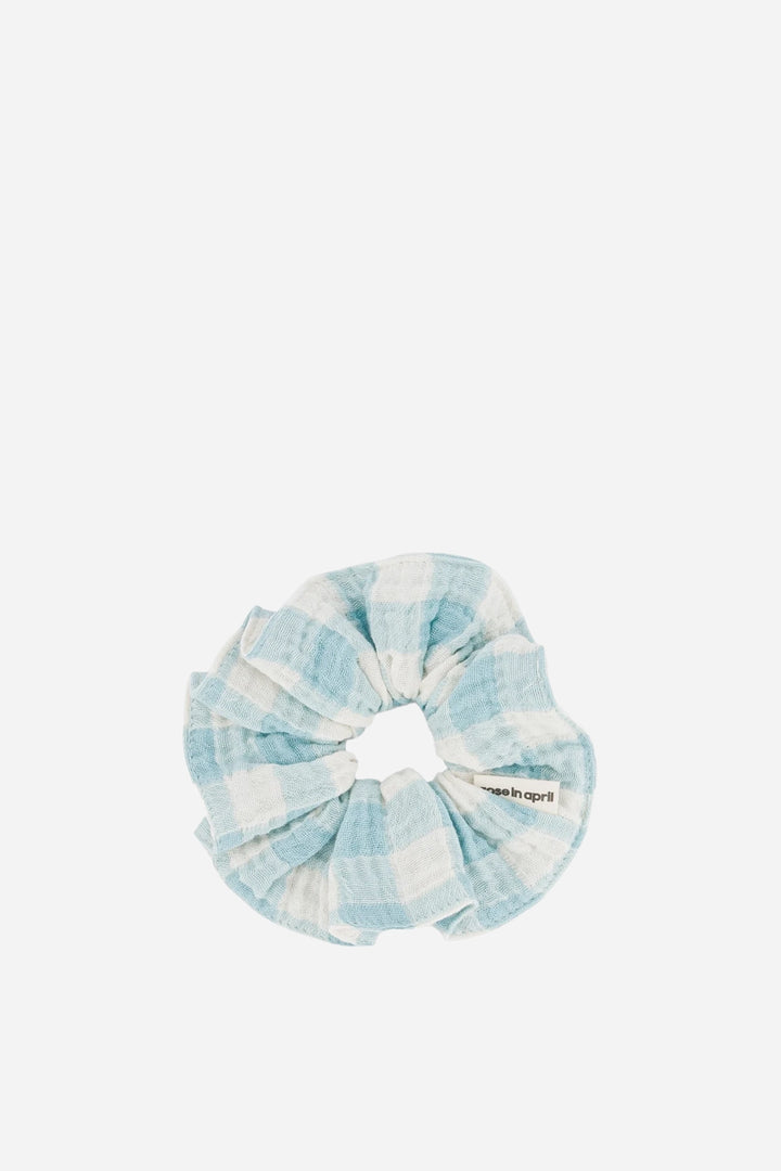 Scrunchie / Gingham Blue - Domestic Science Home