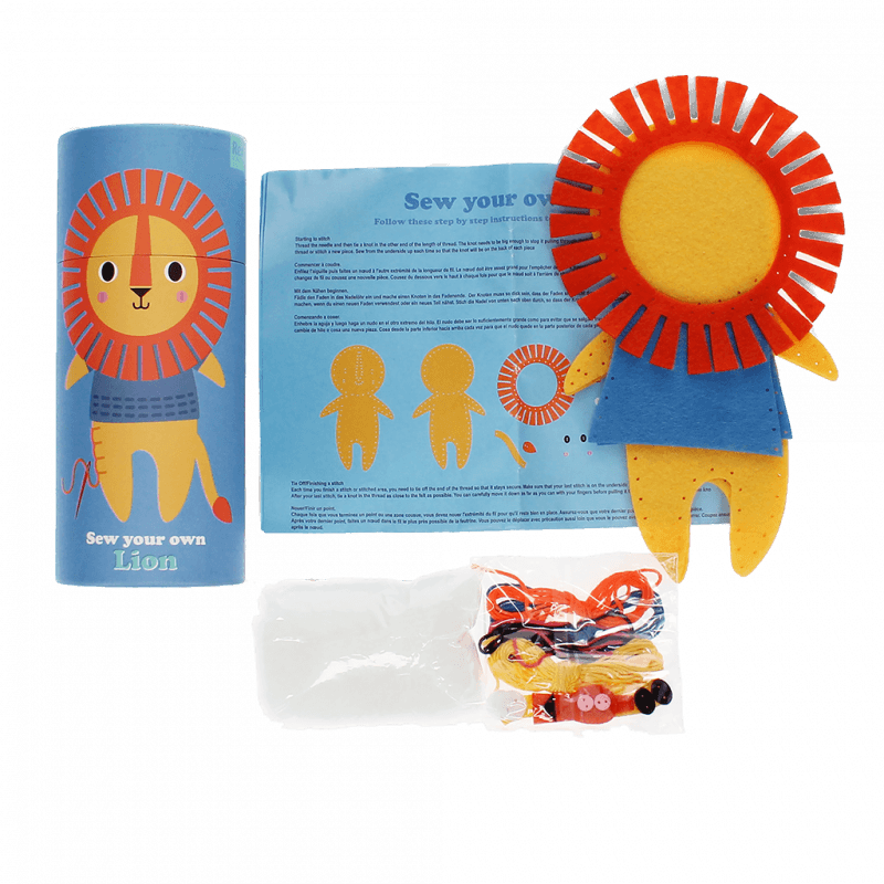Sew Your Own Lion Craft Kit