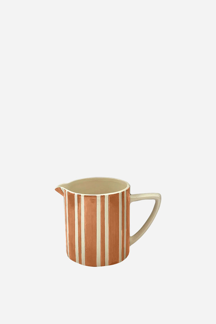Jug Small / Brown Stripe