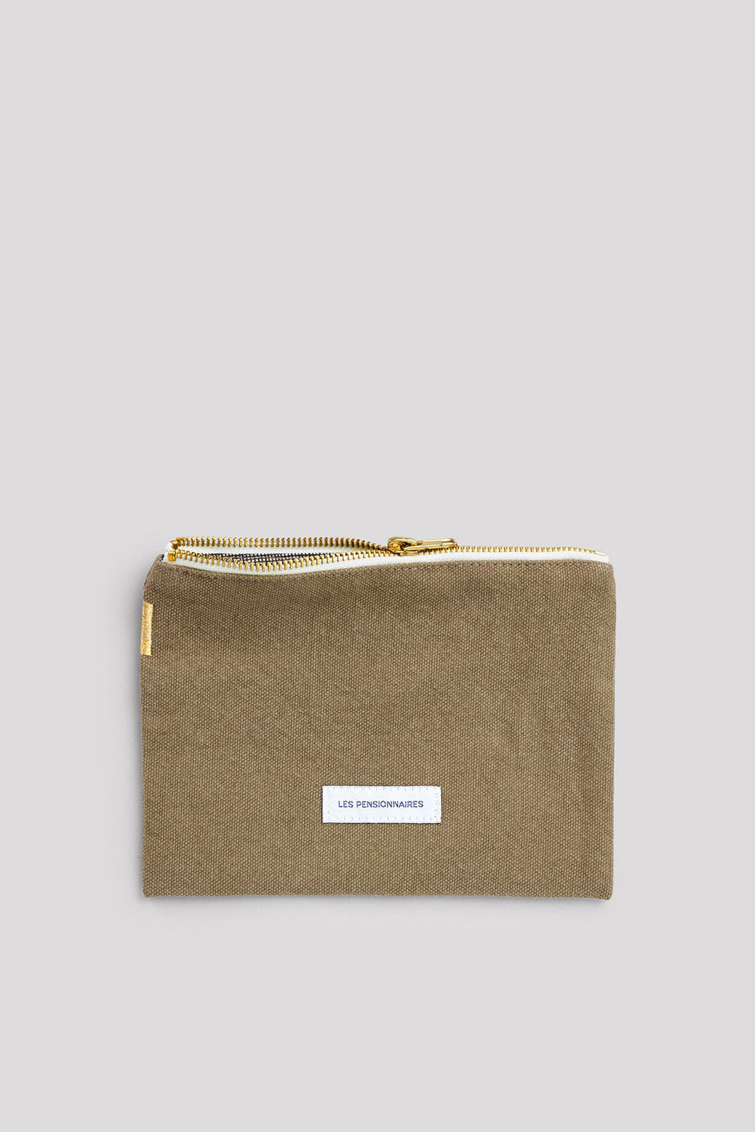 les pensionaires linden green make up pouch
