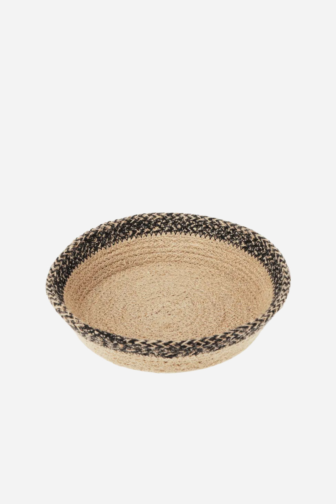 Conical Jute Decorative Bowl / Natural