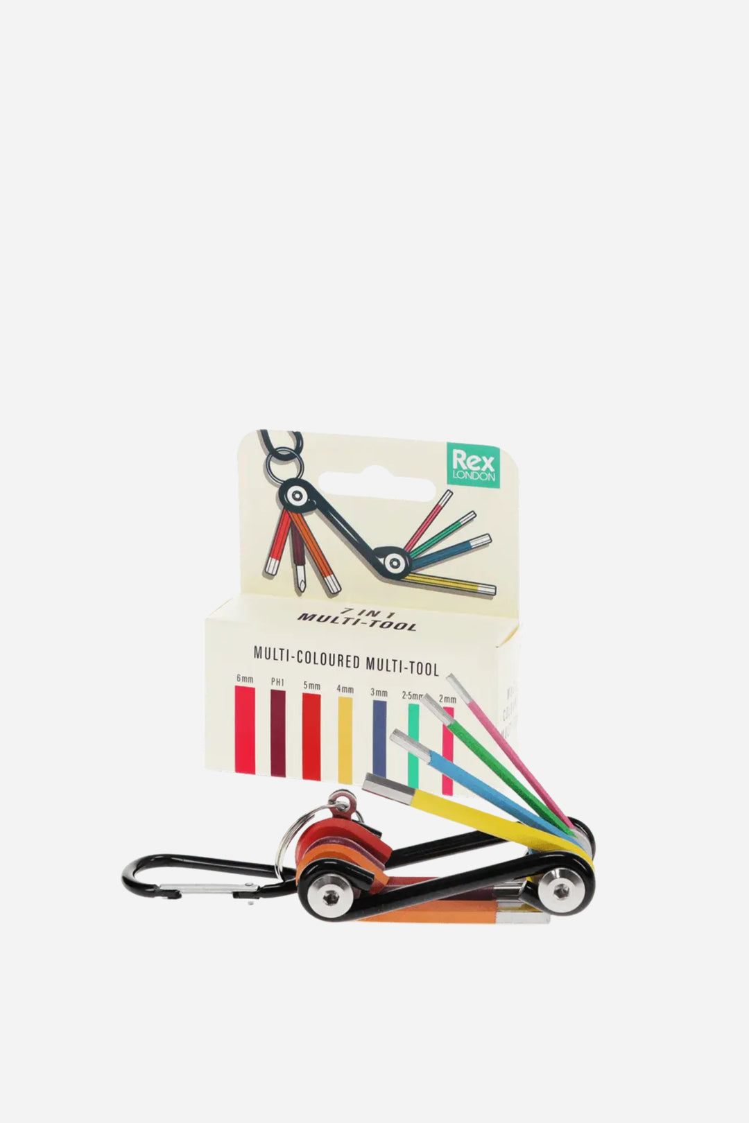 7 In 1 Hex Key Multi-Tool / Multi-Colour