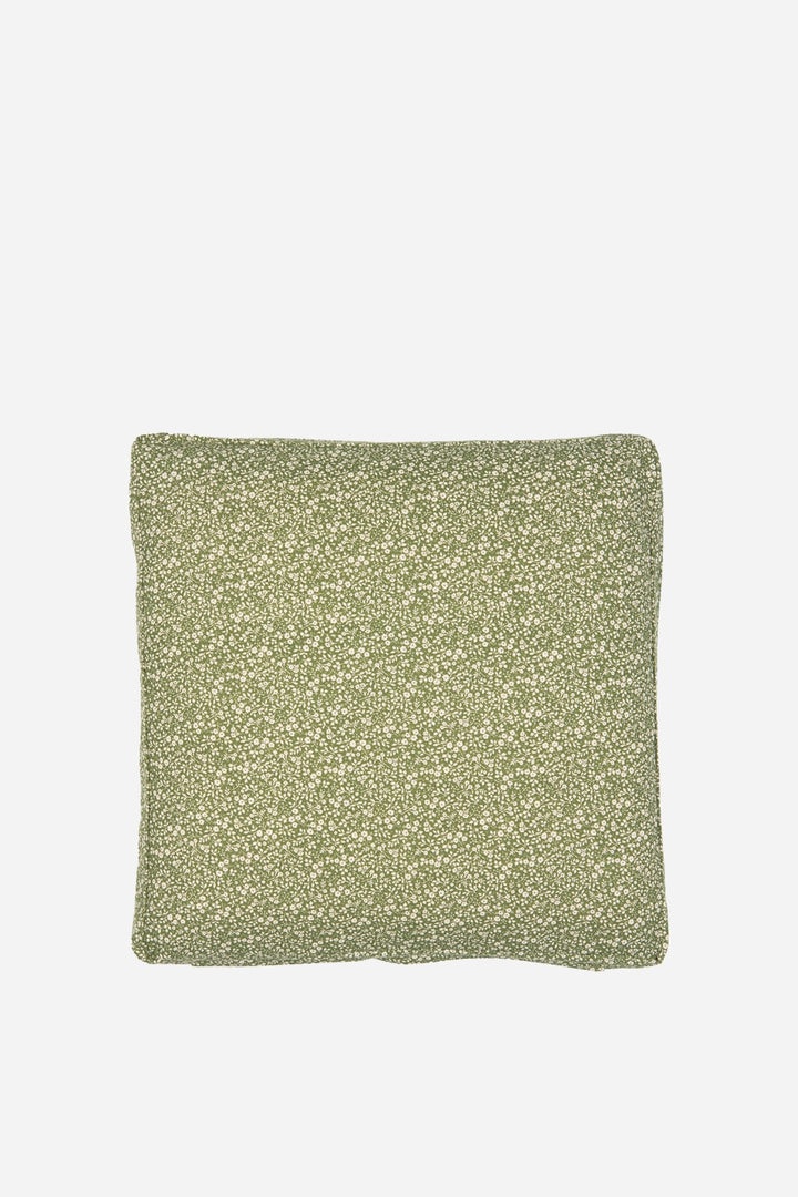 Sofie Green Floral Box Cushion