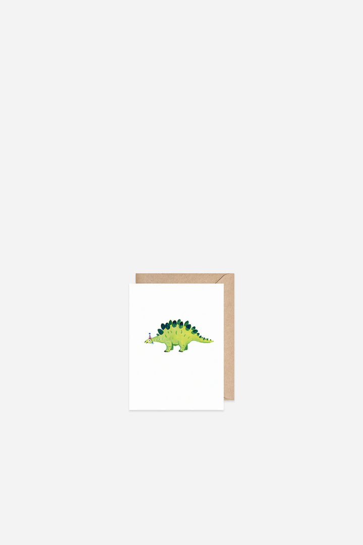 Stegosaurus With Party Hat